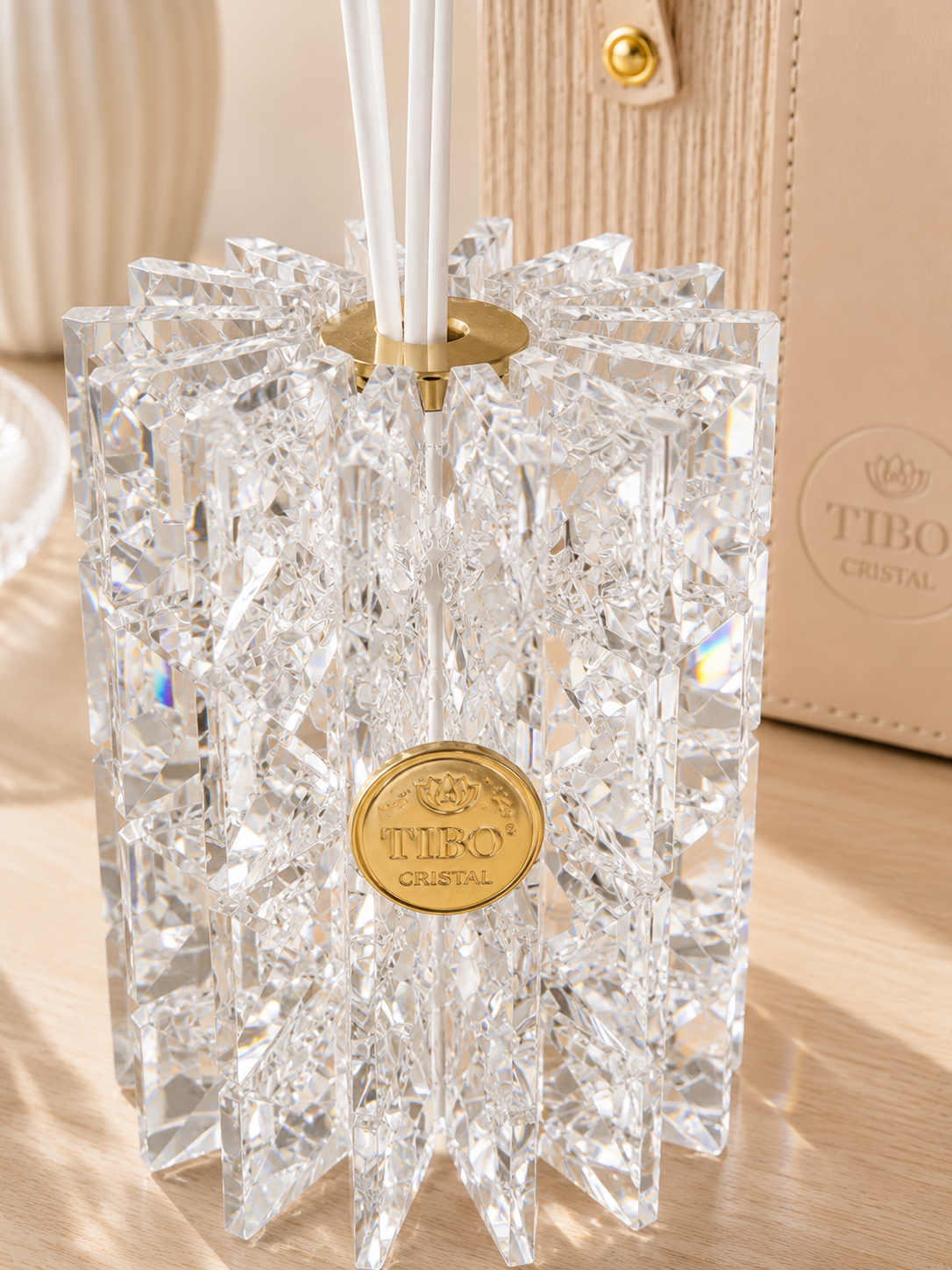Profumatore Ambiente in Cristallo Diffusore Luxury con Confezione Regalo