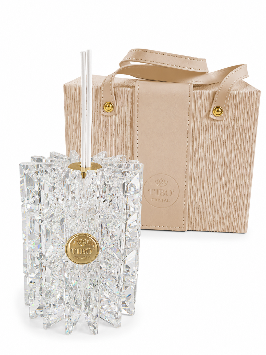 Profumatore Ambiente in Cristallo Diffusore Luxury con Confezione Regalo